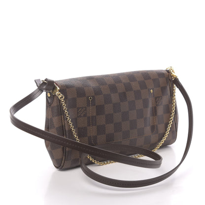 Louis Vuitton Damier Ebene Favorite MM 3 of 10