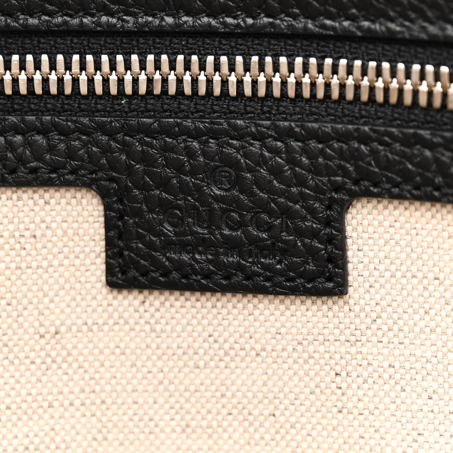 Gucci Piuma Calfskin Jumbo GG Embossed Briefcase Black 6 of 13