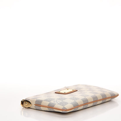 Louis Vuitton Damier Azur Pochette Milla MM 4 of 7
