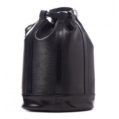 Louis Vuitton Epi Randonnee PM Black 1 of 8