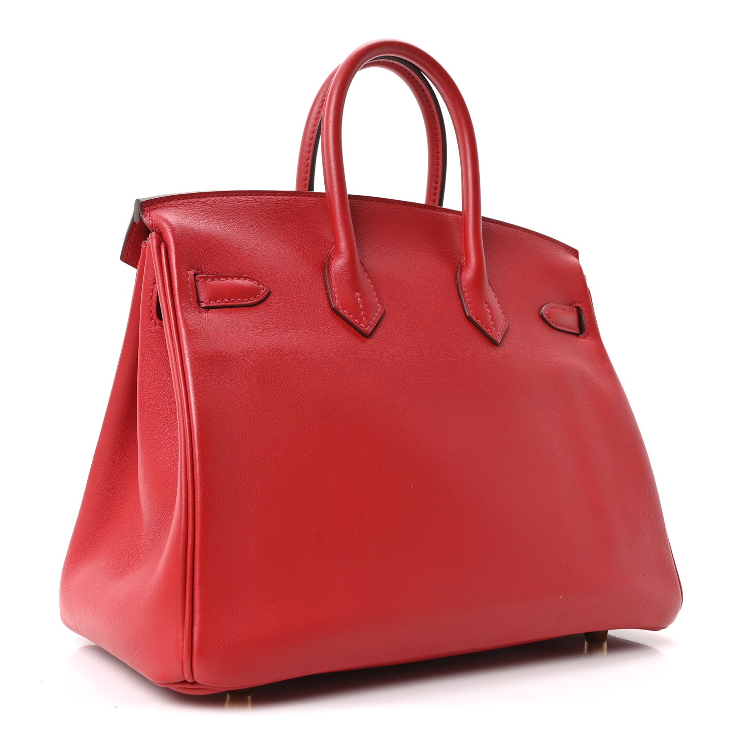 Hermes Swift Birkin 25 Rouge De Coeur 3 of 11