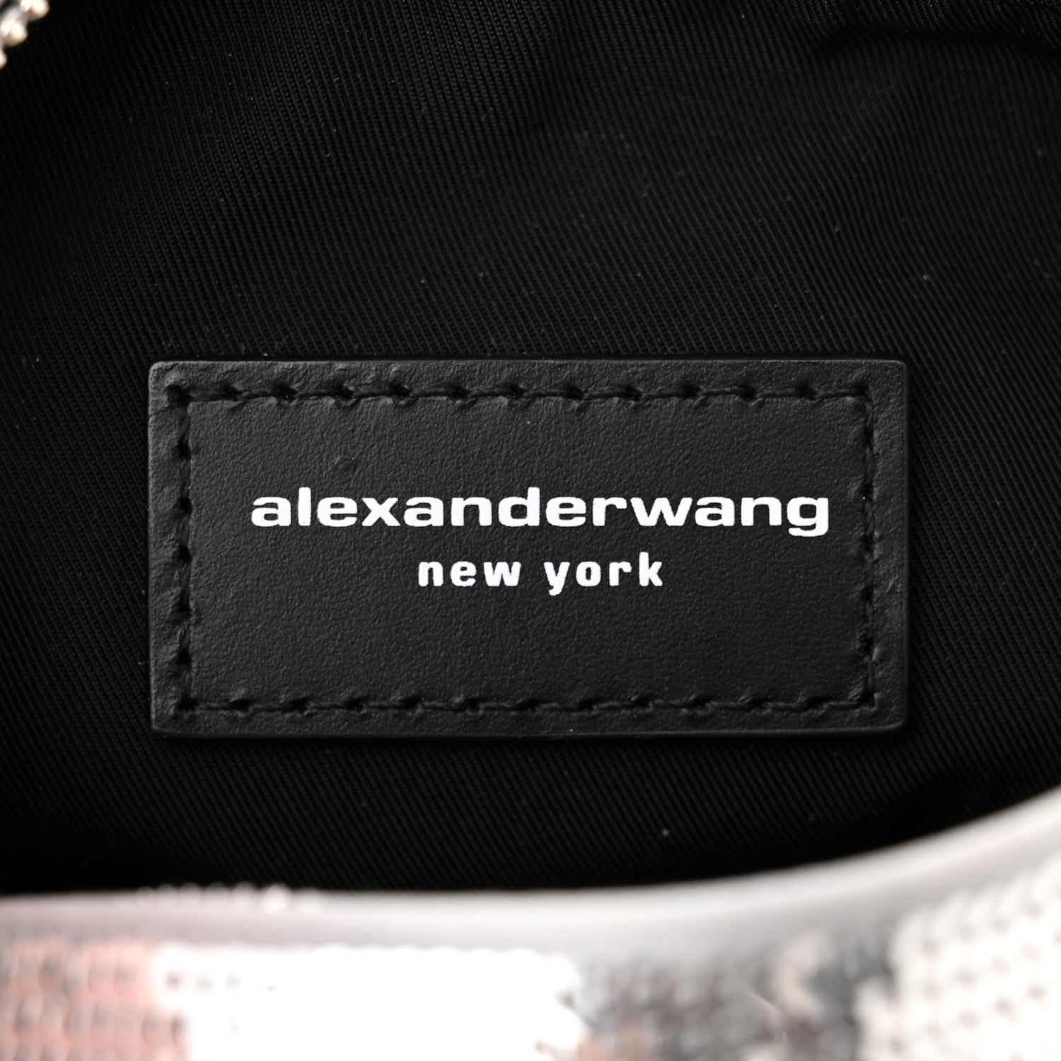 Alexander Wang Sequin Micro Marquess Bag Silver 6 of 10