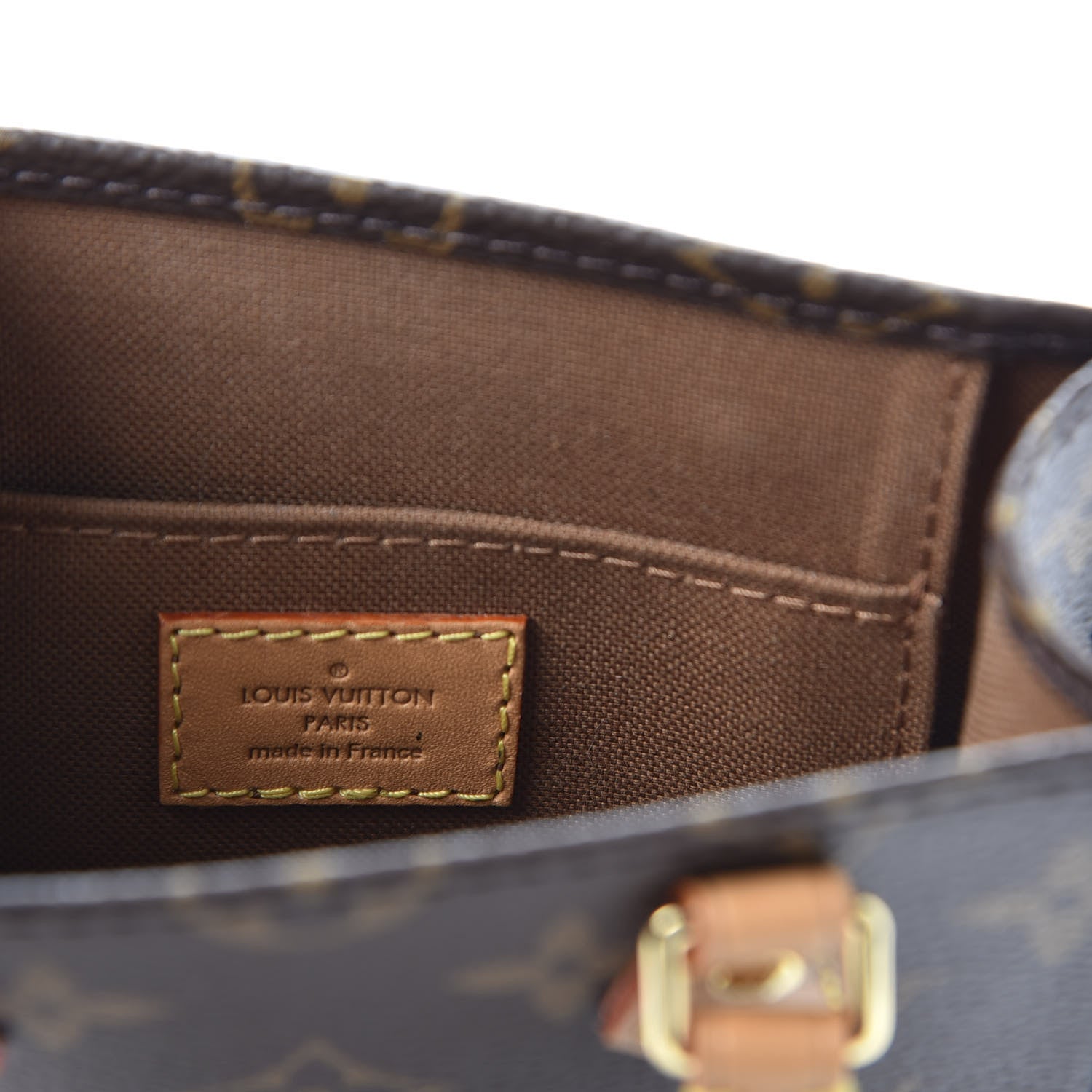 Louis Vuitton Monogram Petit Sac Plat 7 of 8
