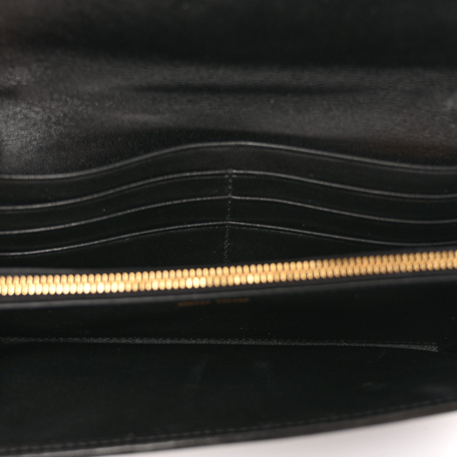 Miu Miu Nappa Matelasse Wallet On Chain Black 5 of 11