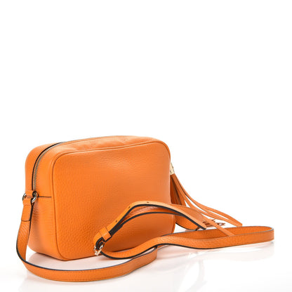 Gucci Pebbled Calfskin Small Soho Disco Bag Curcuma 3 of 9