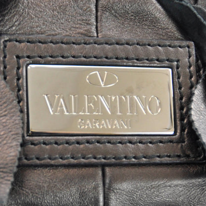 Valentino Garavani Leather Rosette Tote Metallic 9 of 12