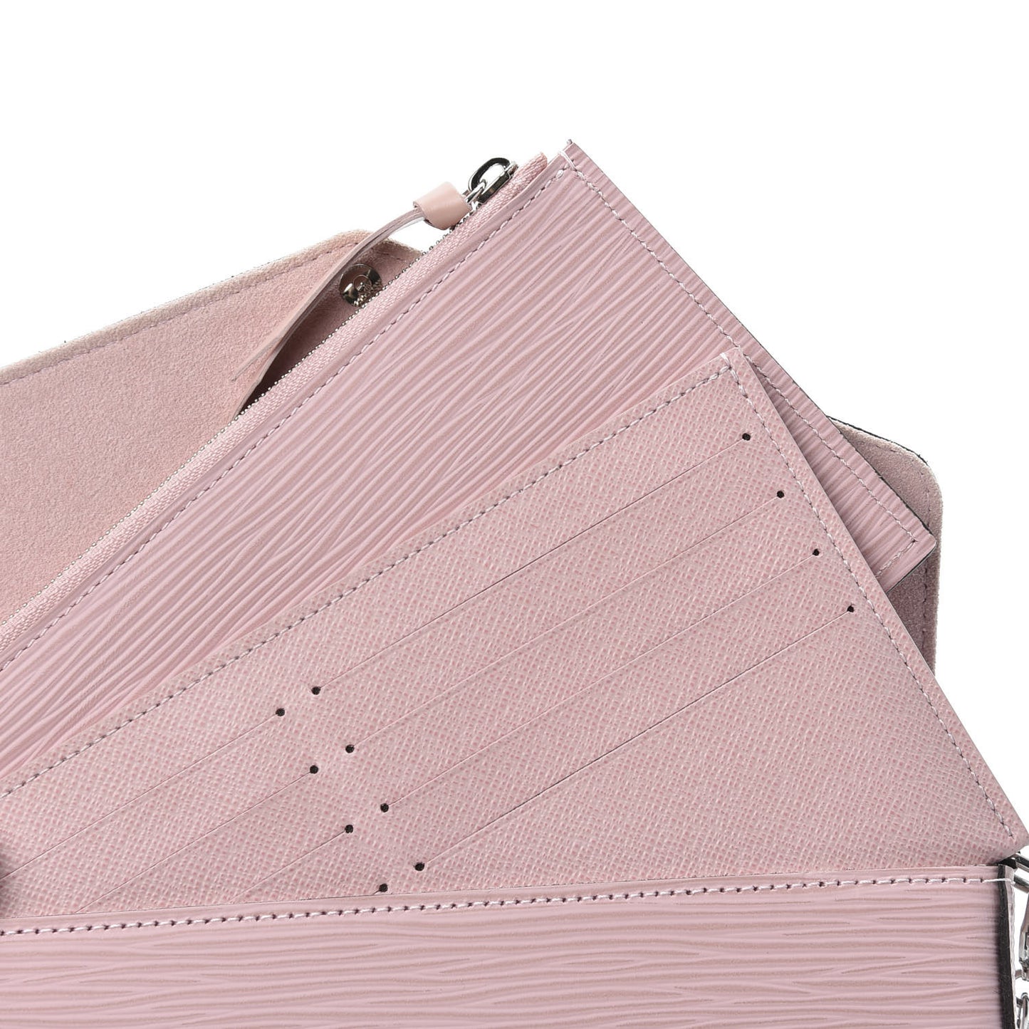 Epi Pochette Felicie Rose Ballerine
