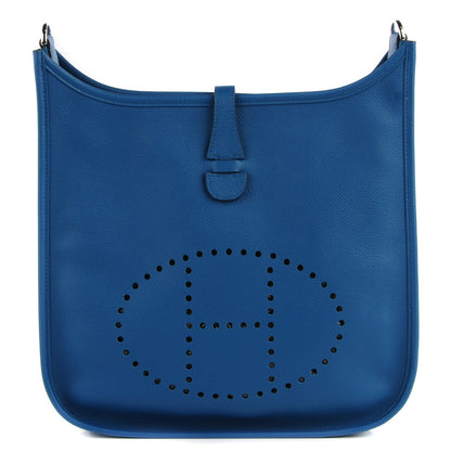 Hermes Epsom Evelyne III PM Bleu Izmir 1 of 15
