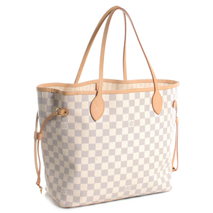 Louis Vuitton Damier Azur Neverfull MM 3 of 8