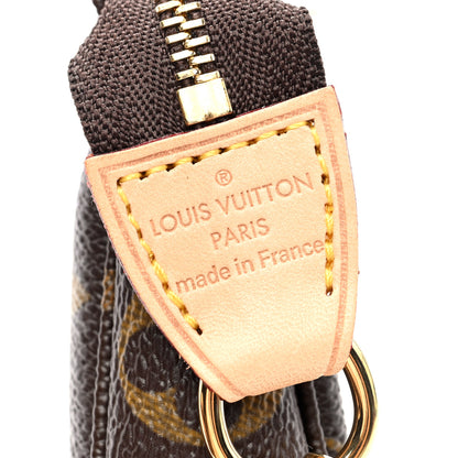 Louis Vuitton Monogram V Saint Tropez Mini Pochette Accessories Rose Ballerine 6 of 8