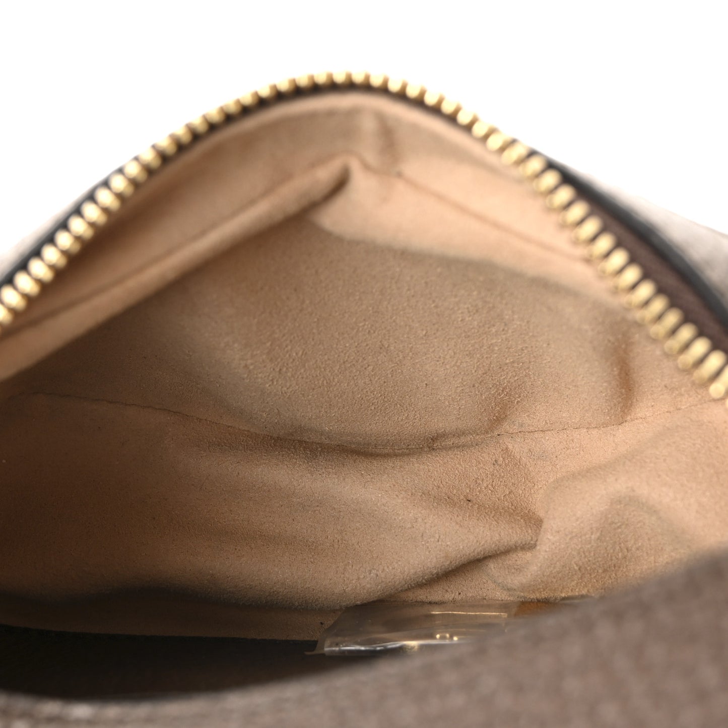 Monogram Jumbo GG Textured Dollar Calfskin Web Mini Ophidia Half Moon Hobo Camel Ebony New Acero