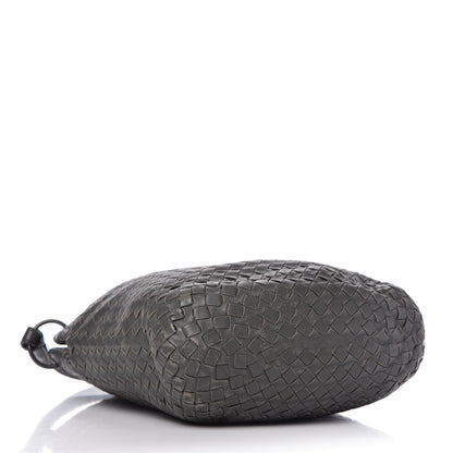 Bottega Veneta Nappa Intrecciato Bucket Bag Gray 4 of 10