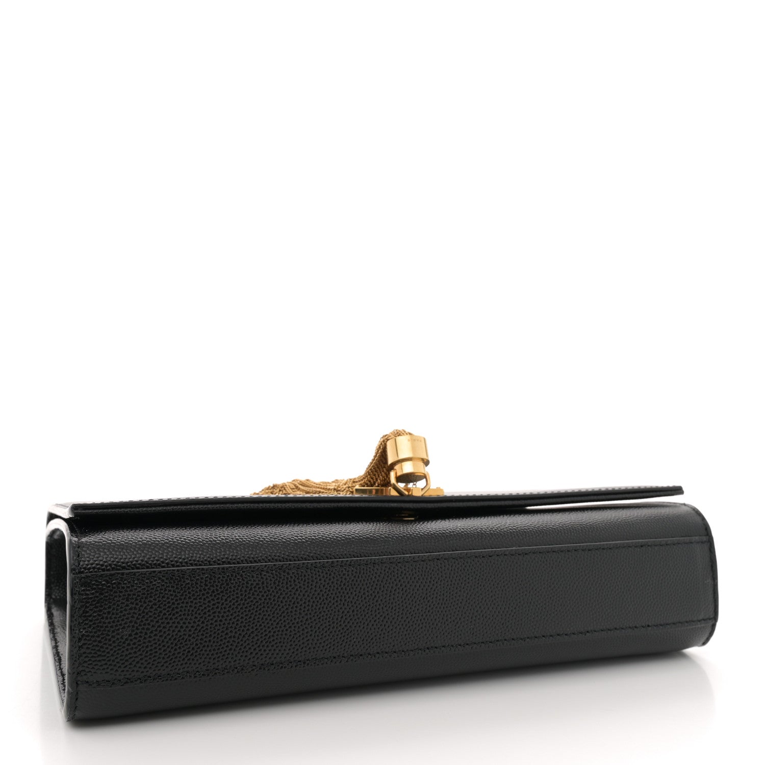 Saint Laurent Grain De Poudre Medium Classic Monogram Kate Tassel Satchel Black 3 of 10