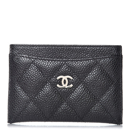 Chanel Caviar Quilted Card Holder Black 1 of 9