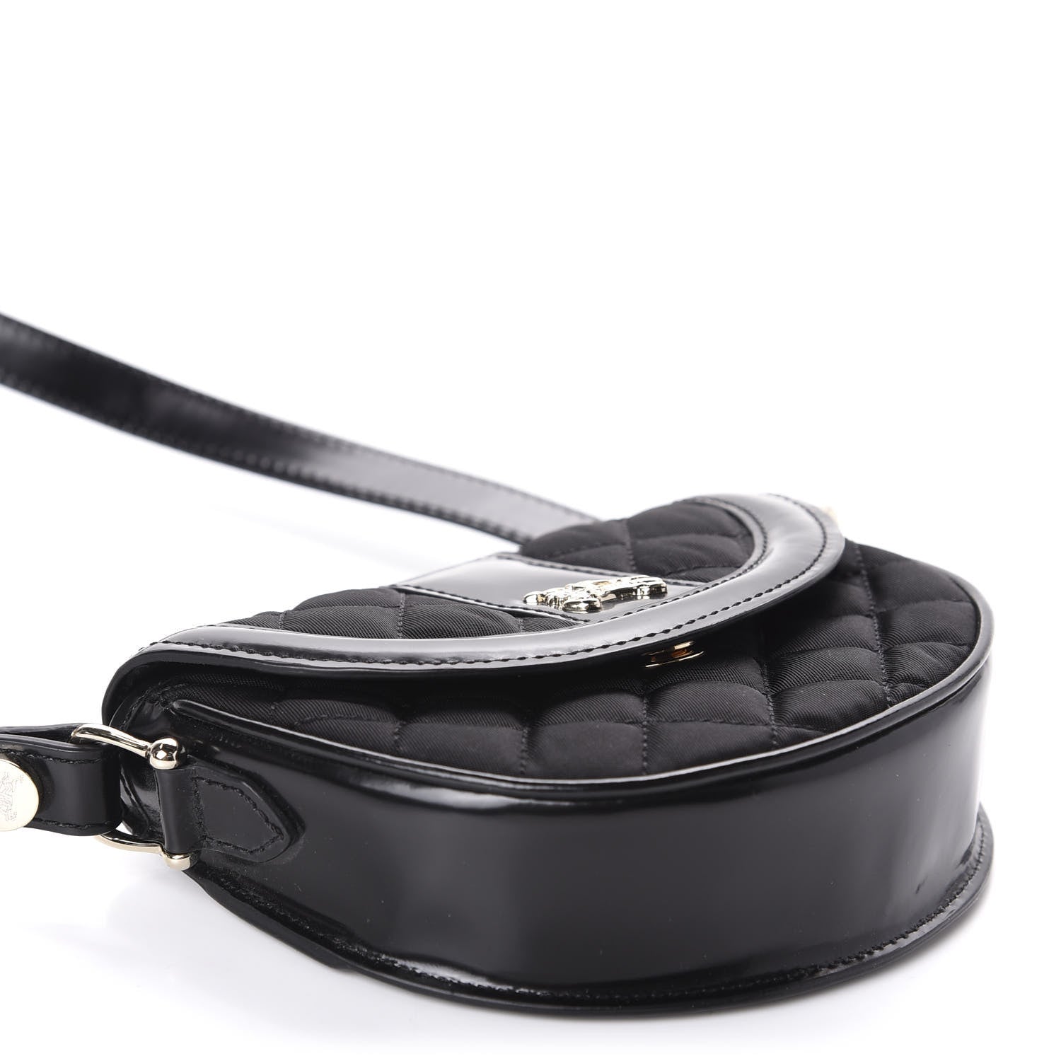 Burberry Nylon Quilted Crossbody Black 4 of 9