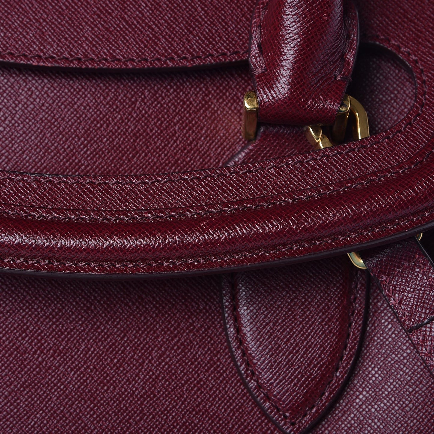 Calfskin Small Heroine Burgundy