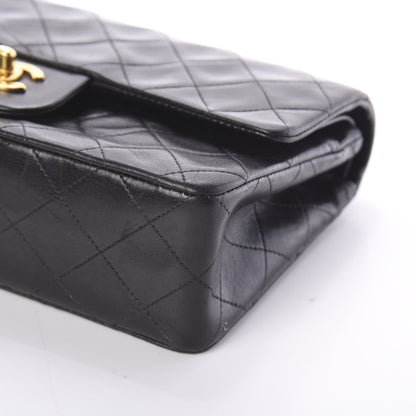 Chanel Lambskin Quilted Small Double Flap Black 9 of 9