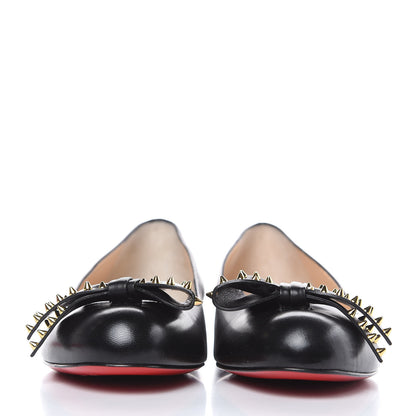Christian Louboutin Nappa Ballalarina Flats 38 Black 2 of 11