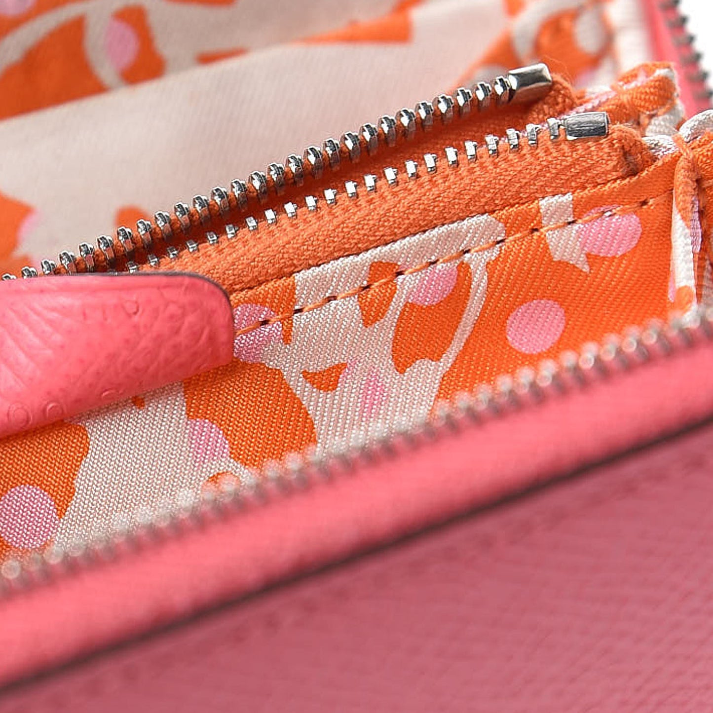 Epsom Silk'In Compact Wallet Rose Azalee