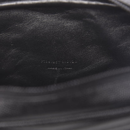 Saint Laurent Grain De Poudre Matelasse Monogram Mini Lou Camera Bag Black 7 of 10