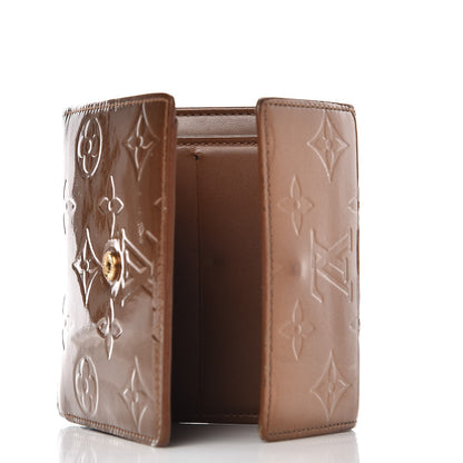 Louis Vuitton Vernis Elise Wallet Bronze 5 of 13