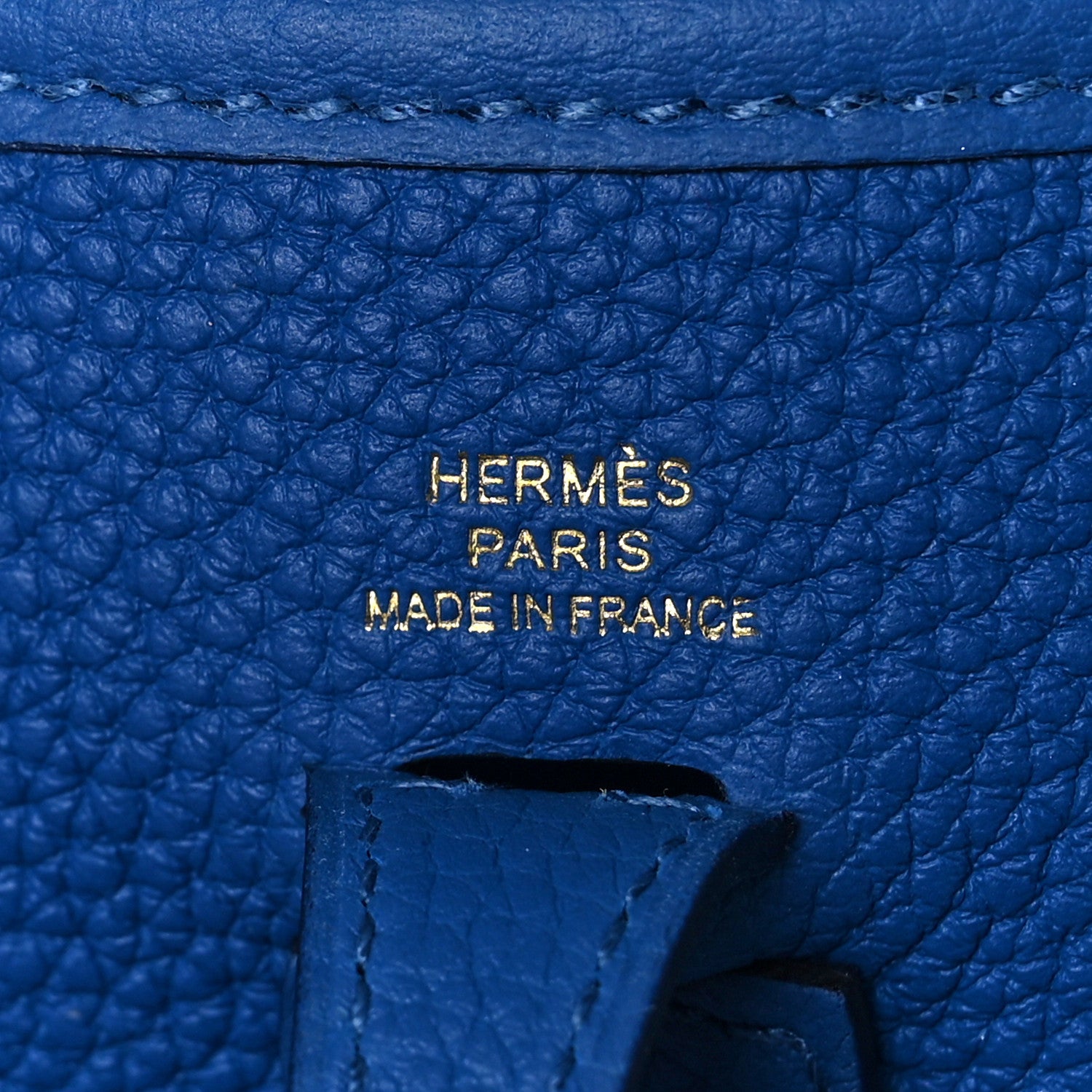 Hermes Taurillon Maurice Evelyne TPM Bleu France 6 of 10