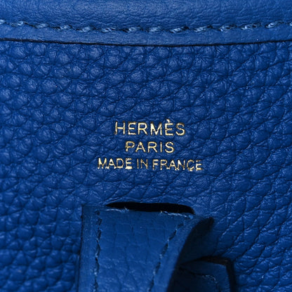 Hermes Taurillon Maurice Evelyne TPM Bleu France 6 of 10