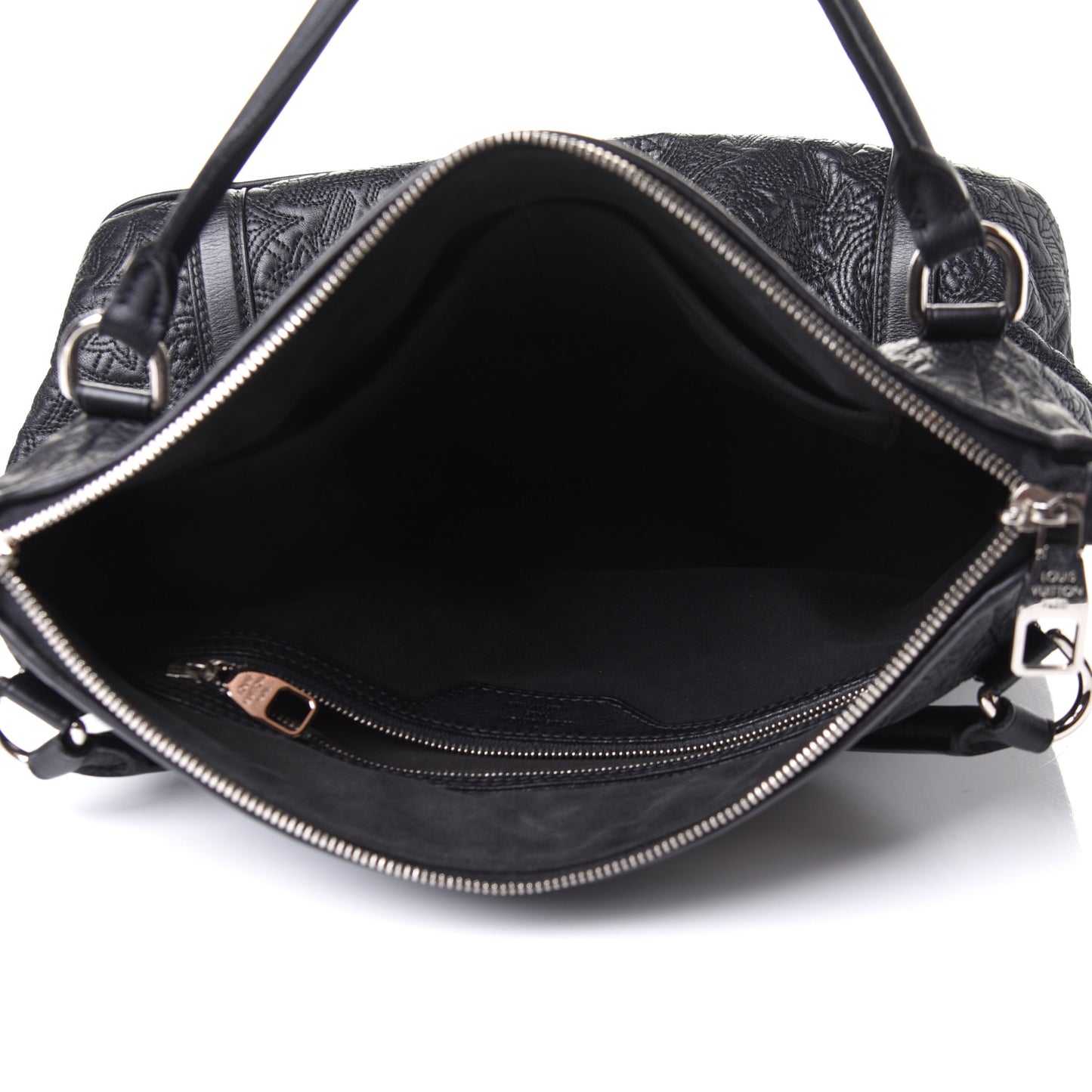 Monogram Lambskin Antheia Ixia PM Black