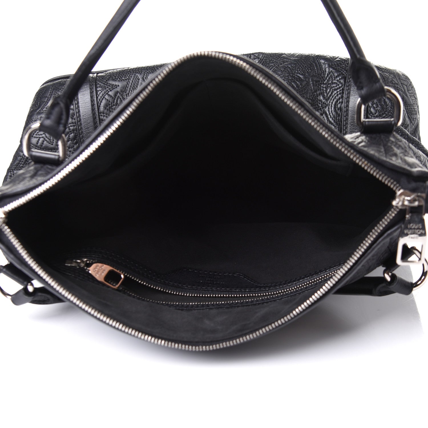 Louis Vuitton Monogram Lambskin Antheia Ixia PM Black 4 of 10