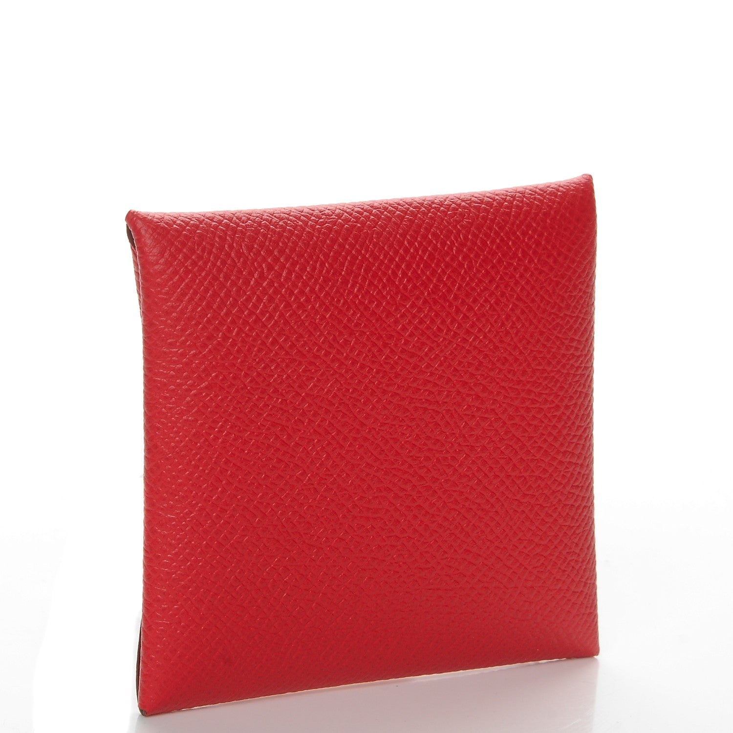 Hermes Epsom Bastia Coin Purse Rouge Casaque 3 of 8