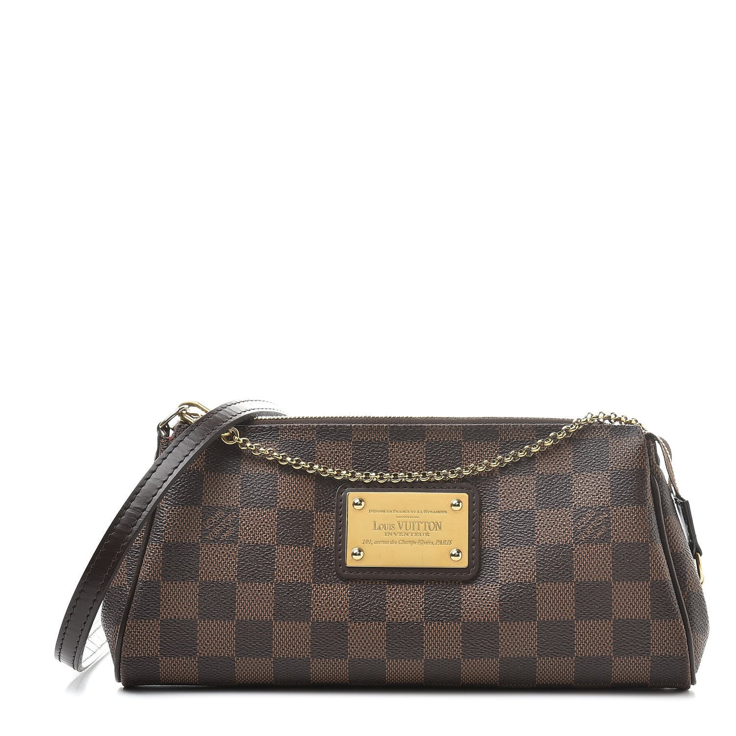 Damier Ebene Eva Clutch