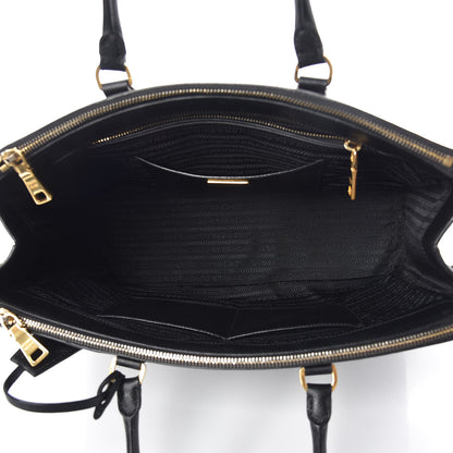 Prada Saffiano Large Galleria Double Zip Tote Black 5 of 15
