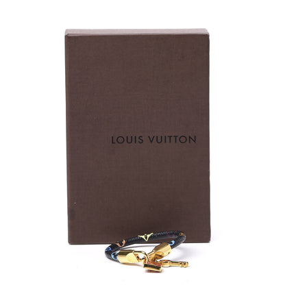 Louis Vuitton Monogram Multicolor Luck It Bracelet 17 Black 4 of 4