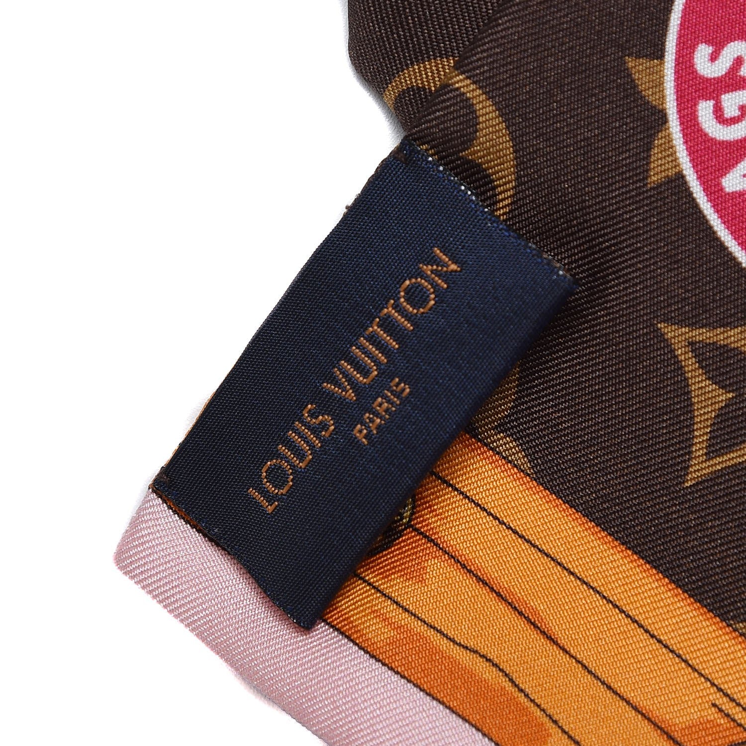 Louis Vuitton Silk Monogram Summer Trunks Bandeau Brown 7 of 8