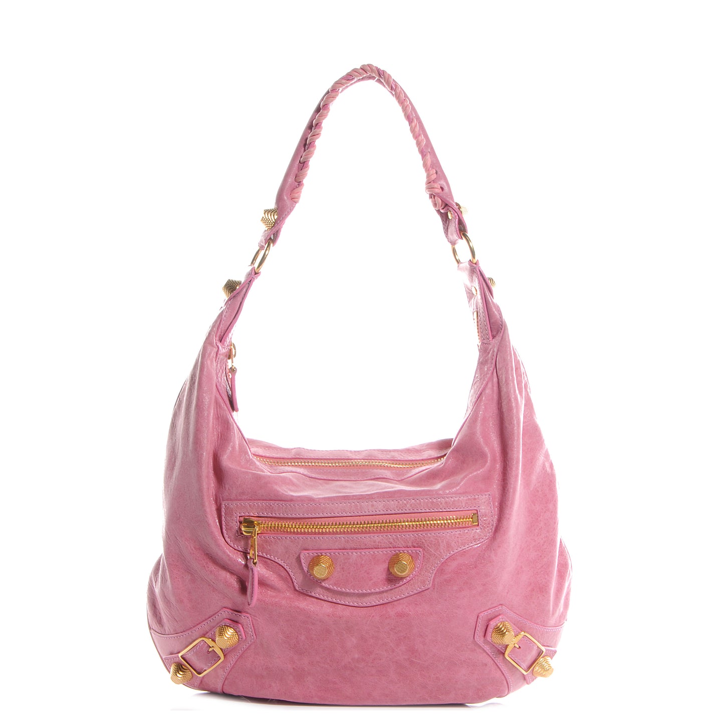 Agneau Giant 21 Gold Hardware Hobo Bubblegum