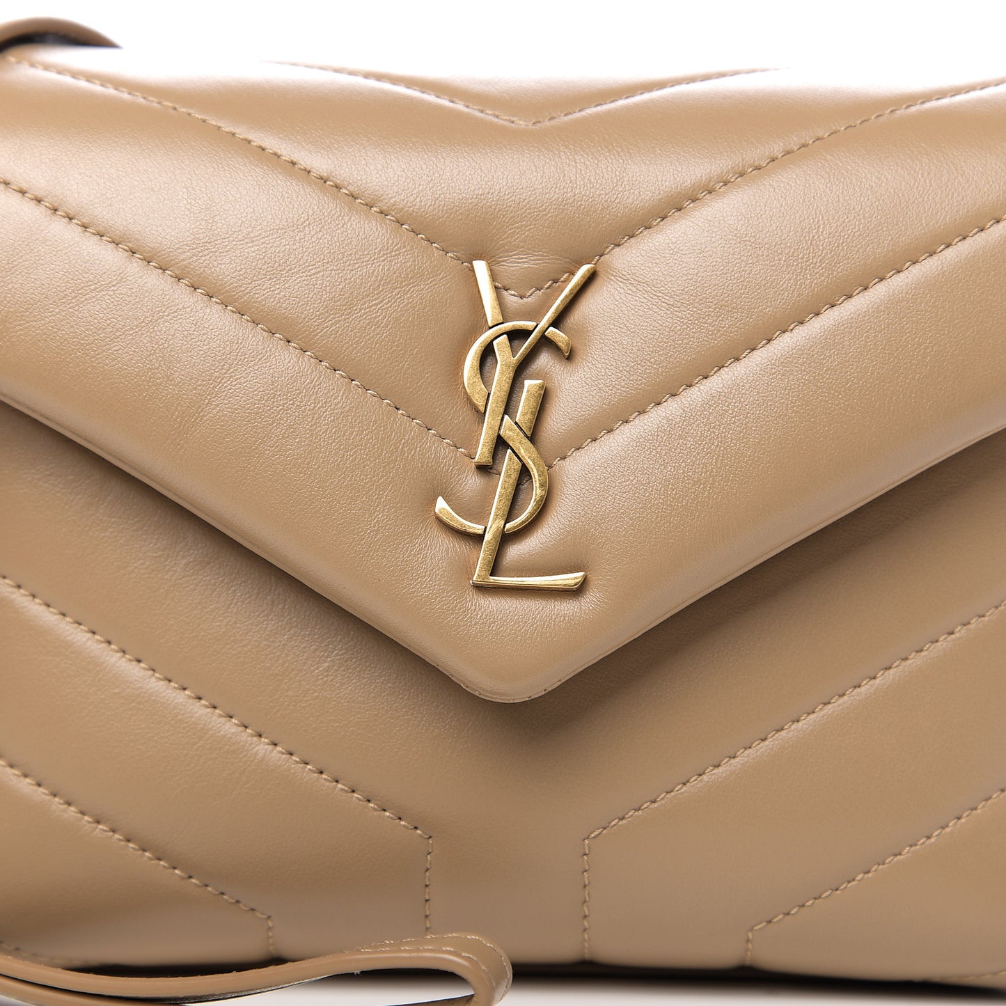 Calfskin Y Quilted Monogram Toy Loulou Satchel Cork