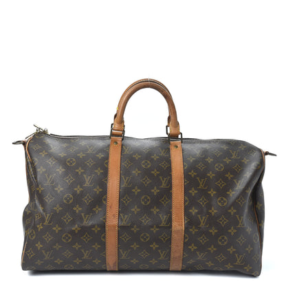Louis Vuitton Monogram Keepall Bandouliere 50 1 of 8
