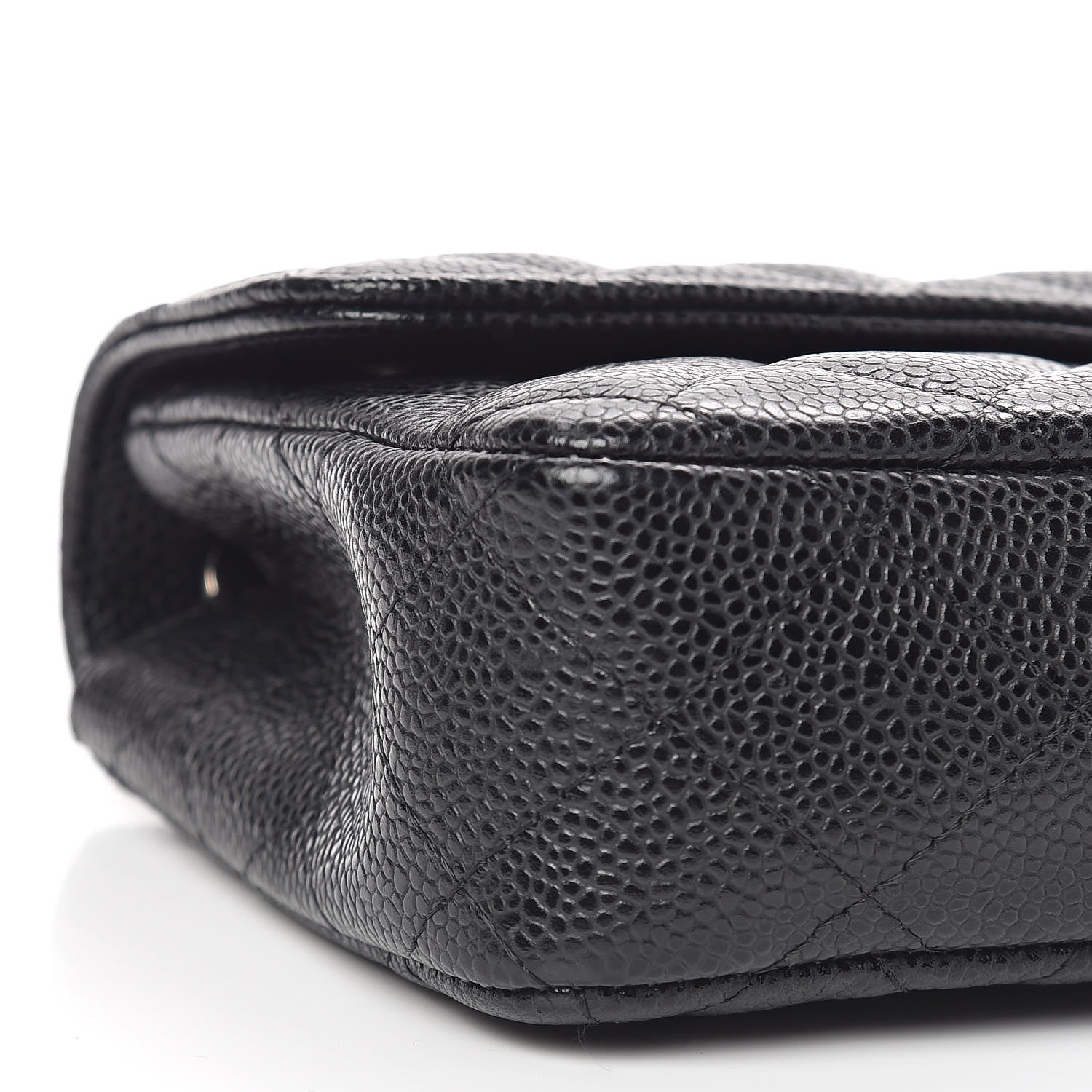 Chanel Caviar Quilted East West Flap Black 5 of 10