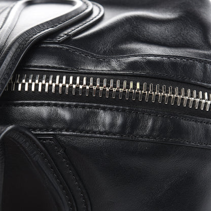 Givenchy Waxed Calfskin Small Nightingale Logo Strap Black 17 of 19