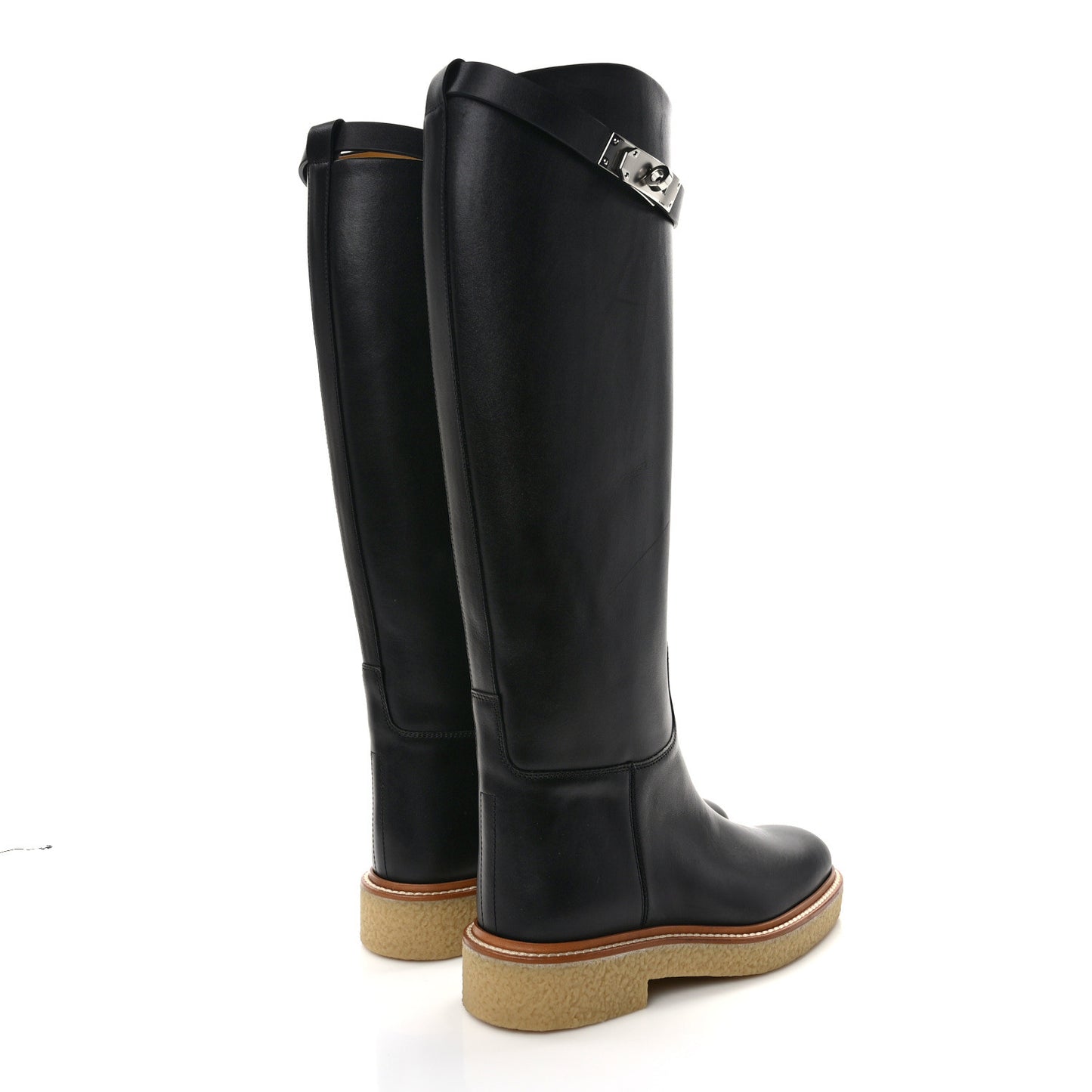 Calfskin Honey Boots 35 Black
