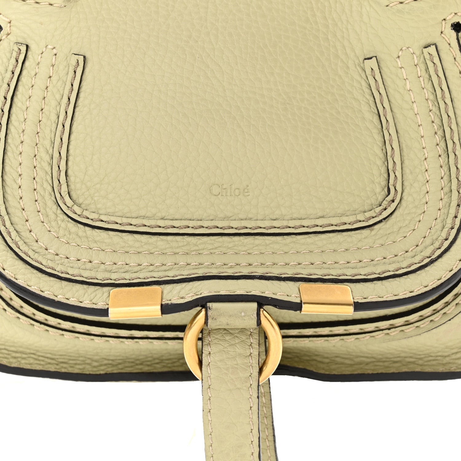 Chloe Calfskin Mini Marcie Satchel Sage 8 of 10