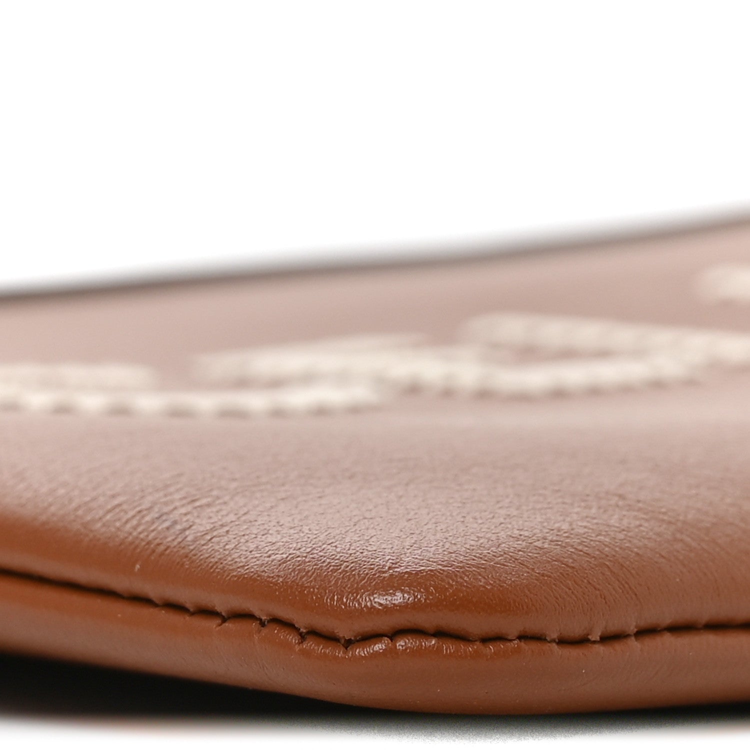 Celine Smooth Calfskin Small Pouch With Strap Tan 8 of 9