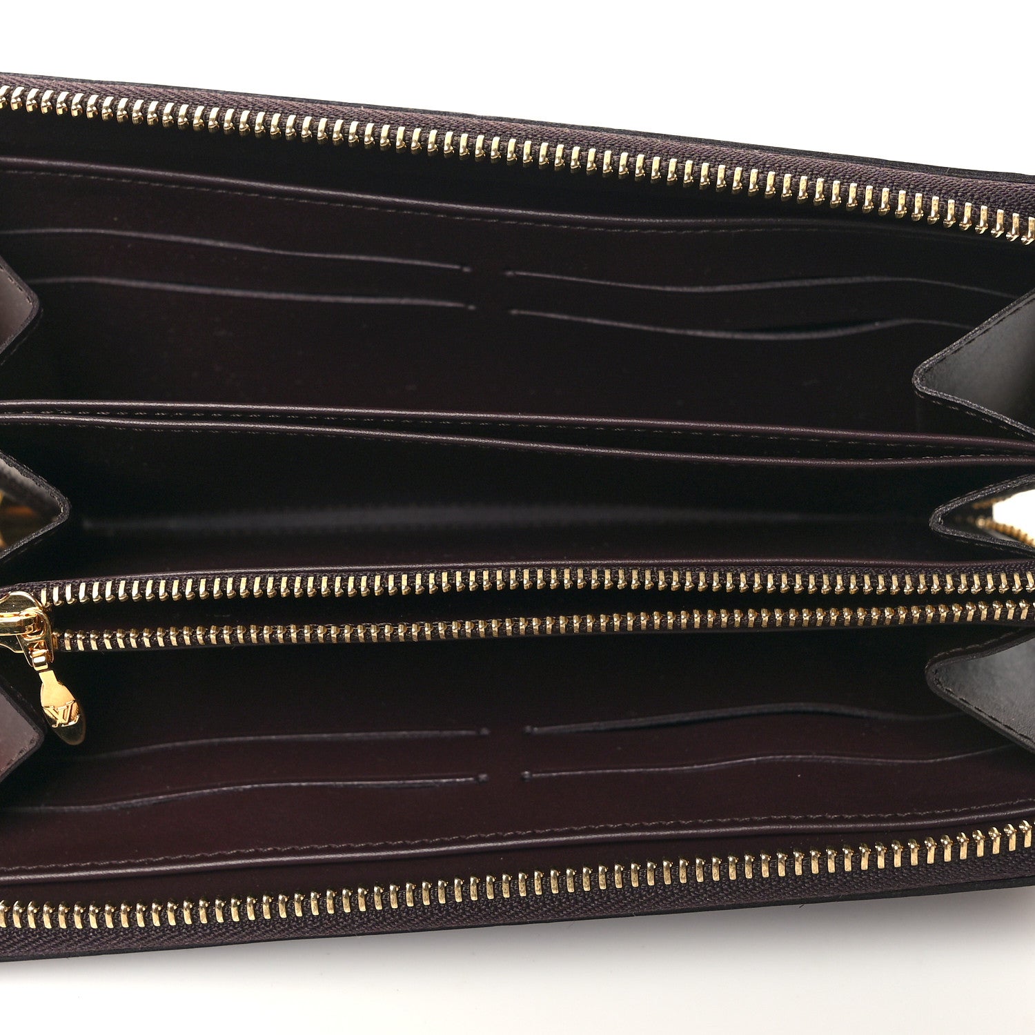 Louis Vuitton Vernis Zippy Wallet Amarante 5 of 7