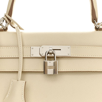 Hermes Epsom Kelly Sellier 28 Craie 8 of 12