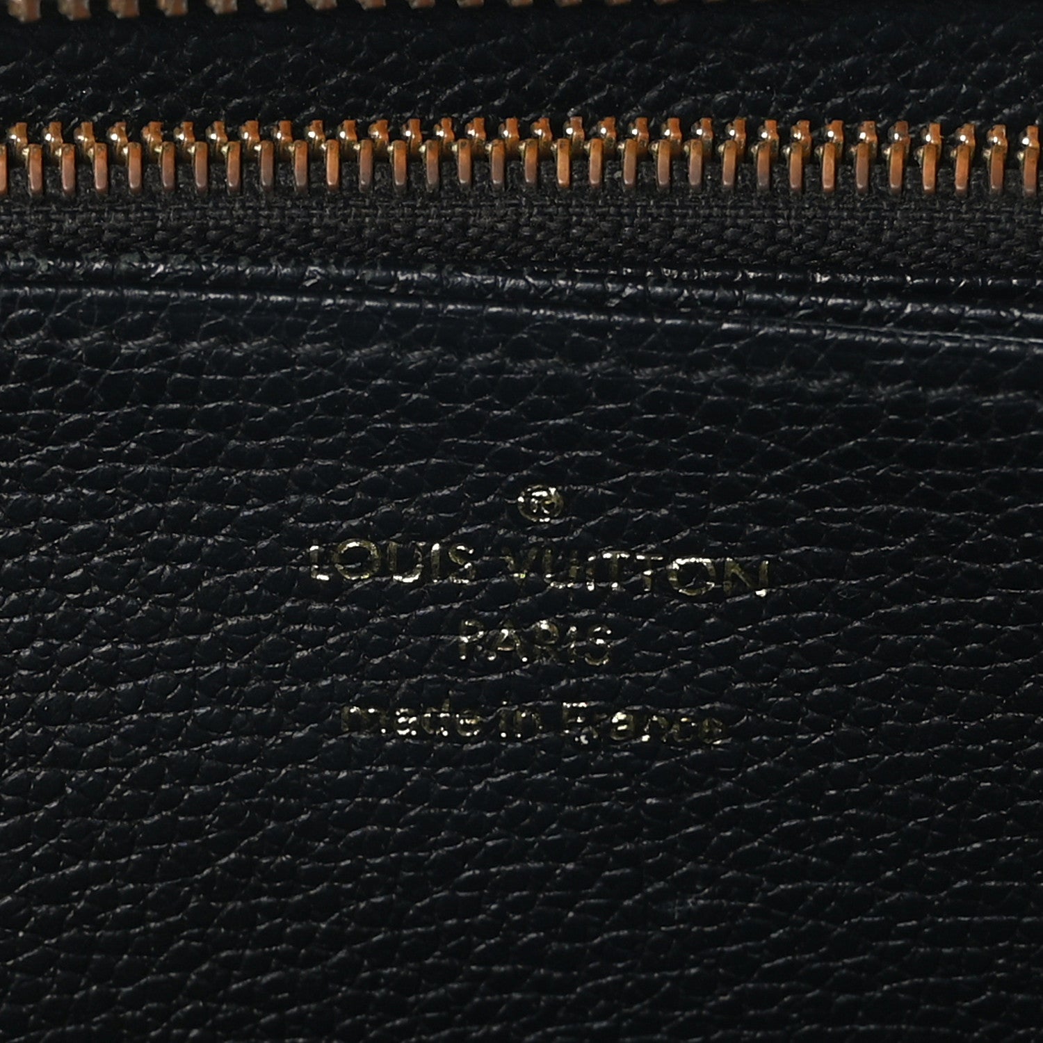 Louis Vuitton Empreinte Zippy Wallet Black 7 of 7