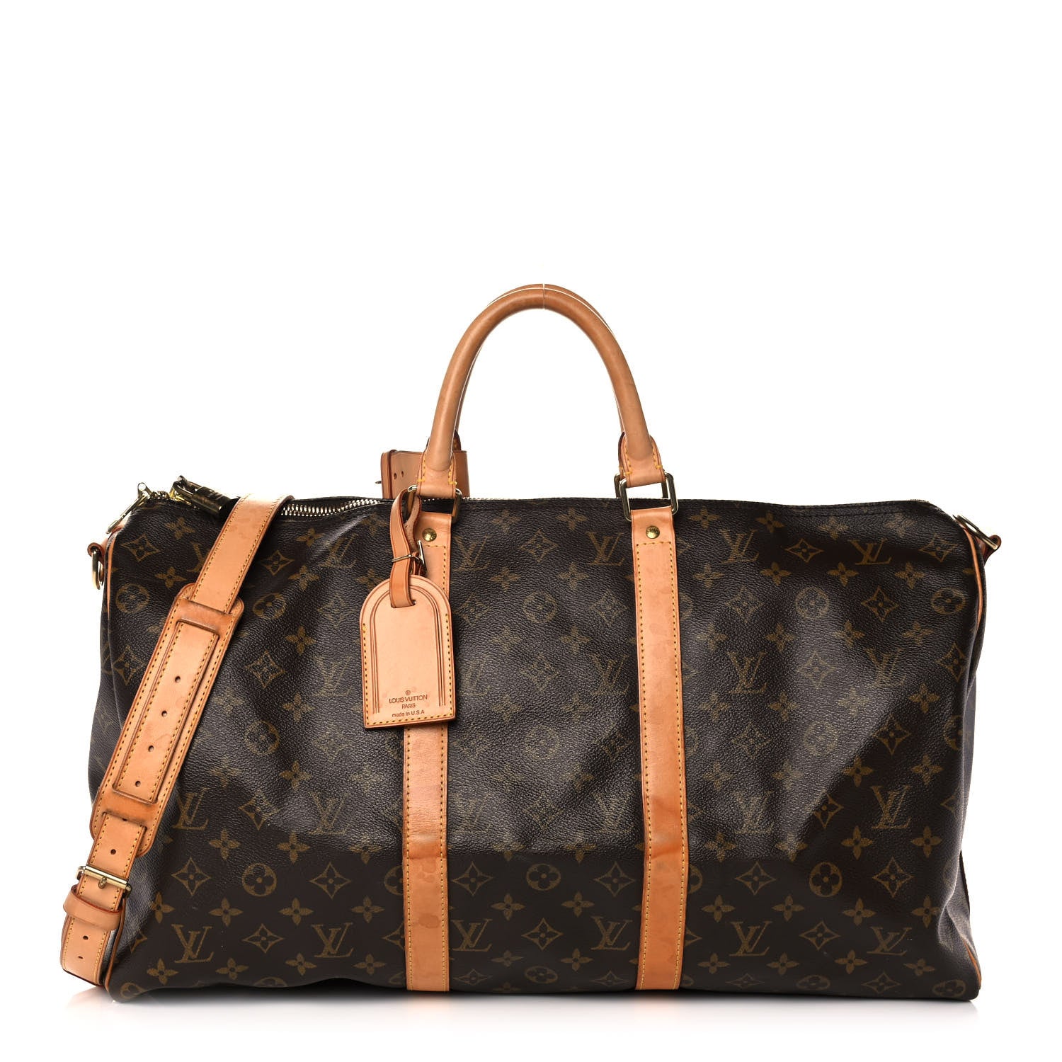 Louis Vuitton Monogram Keepall Bandouliere 50 1 of 15