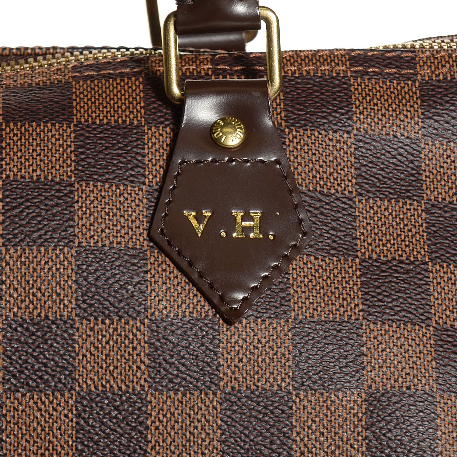 Louis Vuitton Damier Ebene Speedy Bandouliere 35 9 of 9
