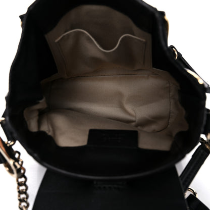 Chloe Suede Calfskin Mini Faye Backpack Black 5 of 17