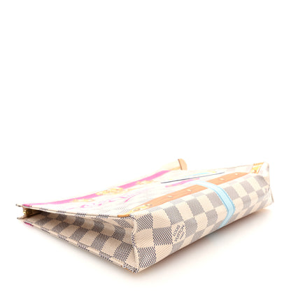 Louis Vuitton Damier Azur Summer Trunks Saint Tropez Toiletry Pouch 26 4 of 6