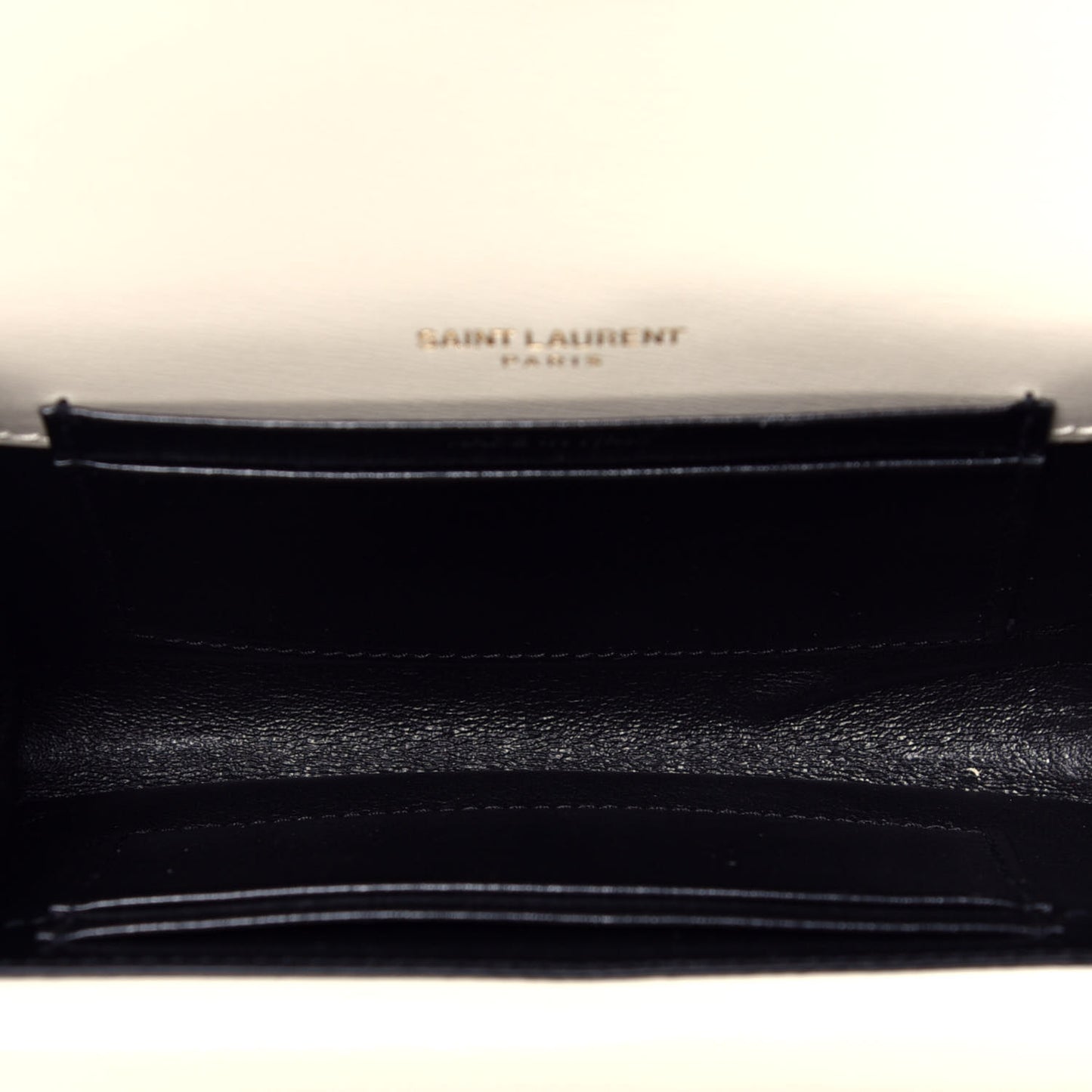 Smooth Calfskin Monogram Small Sulpice Wallet Black White